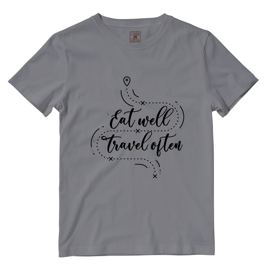 Cotton Shirt: Eat Well