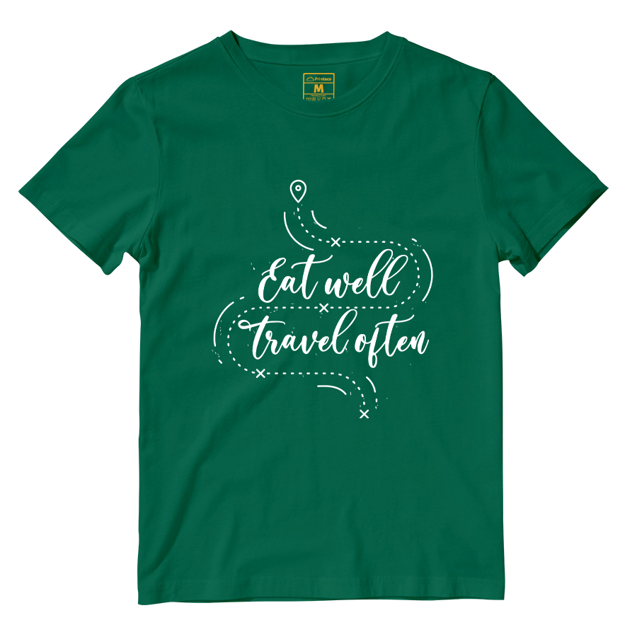 Cotton Shirt: Eat Well