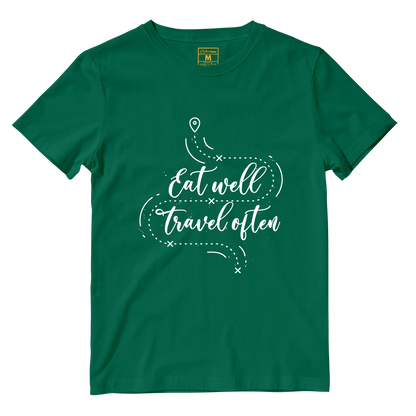 Cotton Shirt: Eat Well