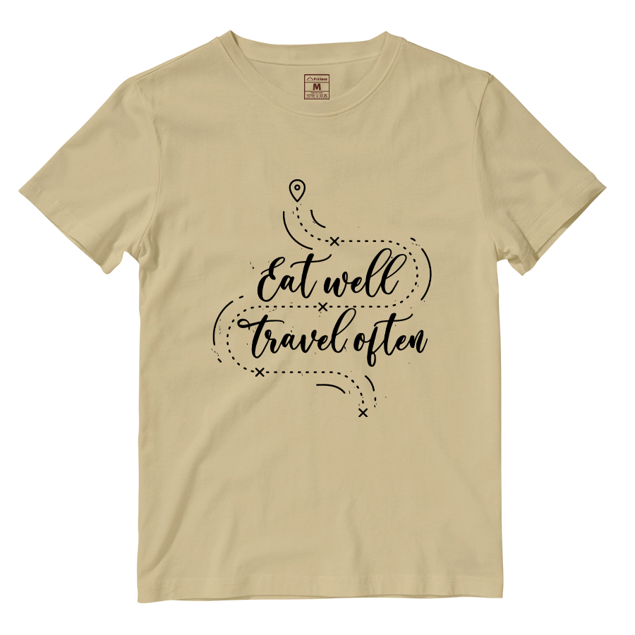 Cotton Shirt: Eat Well