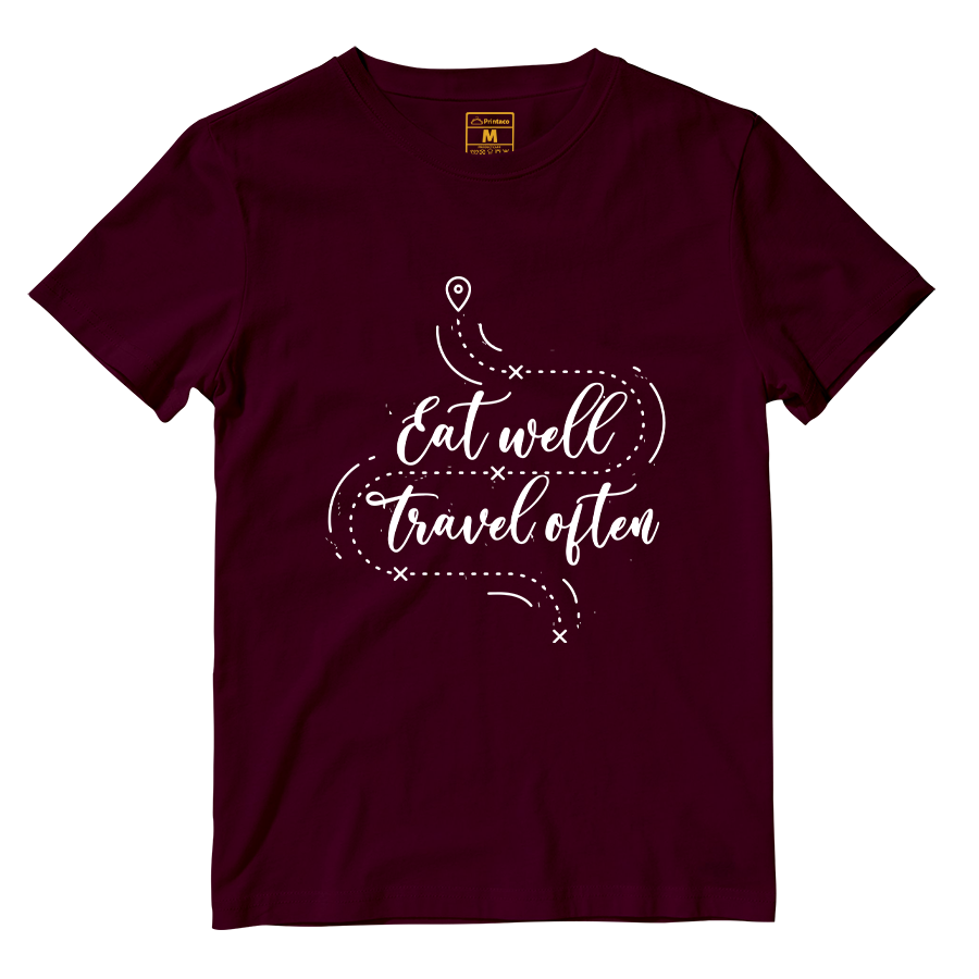 Cotton Shirt: Eat Well