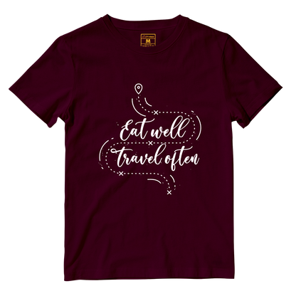 Cotton Shirt: Eat Well