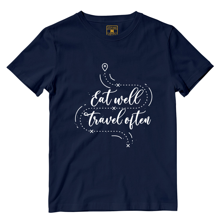 Cotton Shirt: Eat Well