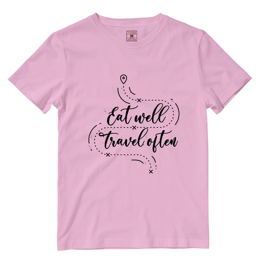 Cotton Shirt: Eat Well