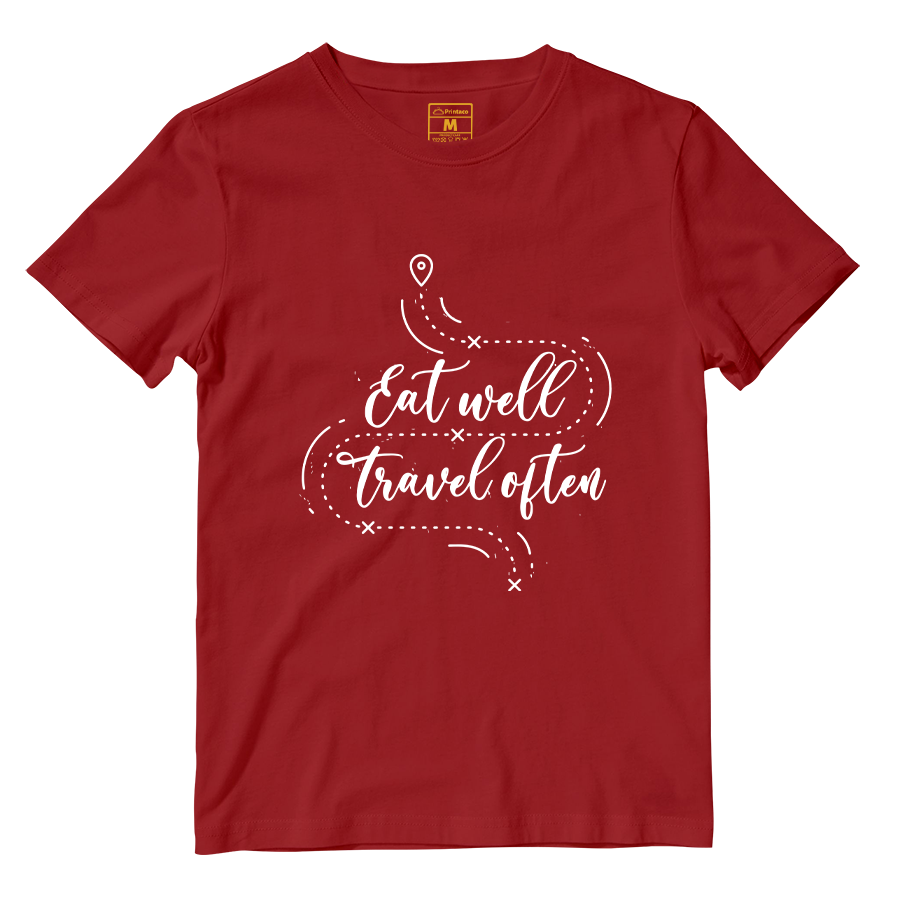 Cotton Shirt: Eat Well