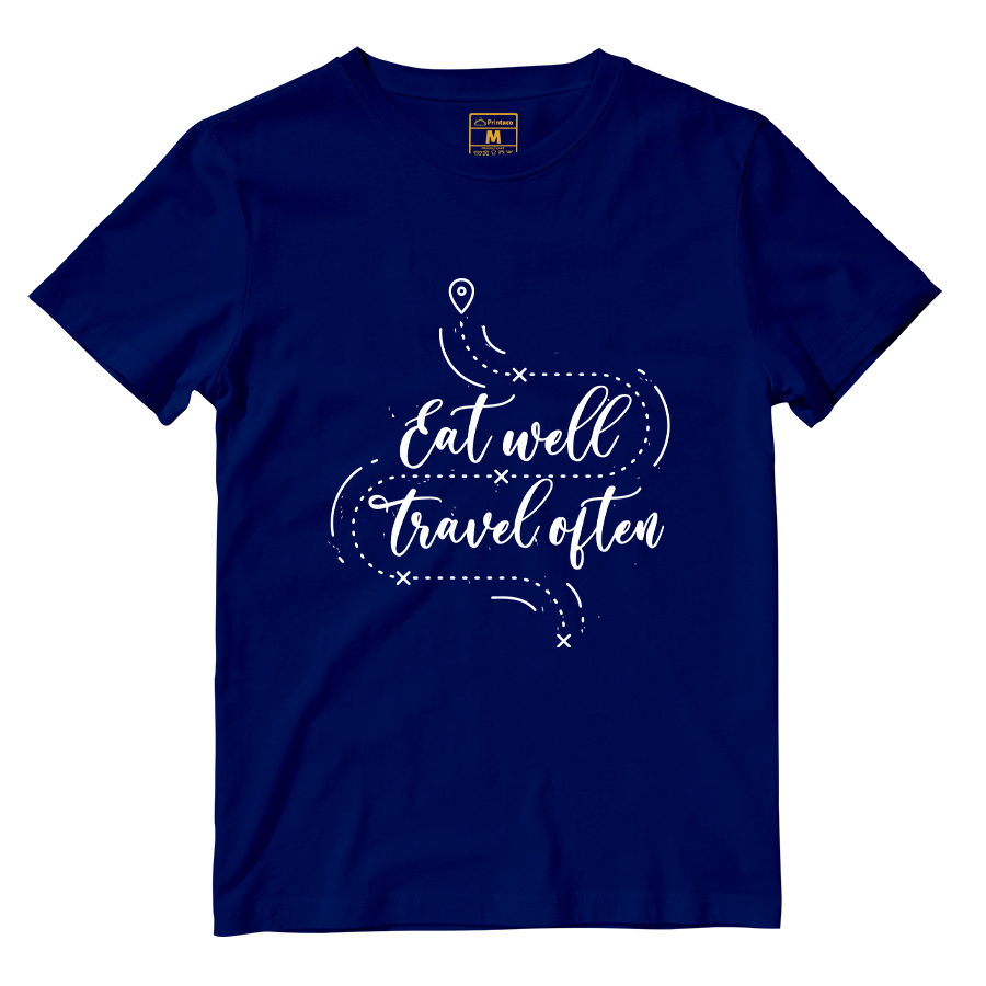 Cotton Shirt: Eat Well