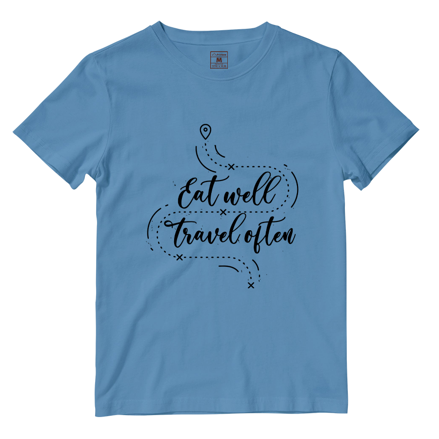 Cotton Shirt: Eat Well