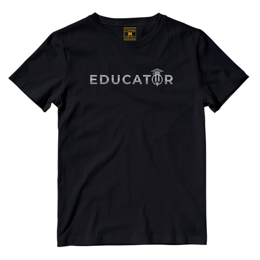 Cotton Shirt: Educator Metallic