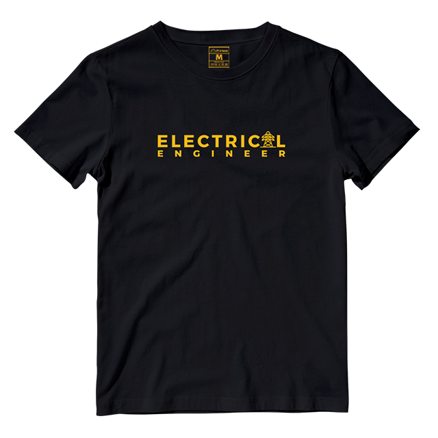 Cotton Shirt: Electrical Engineer Yellow