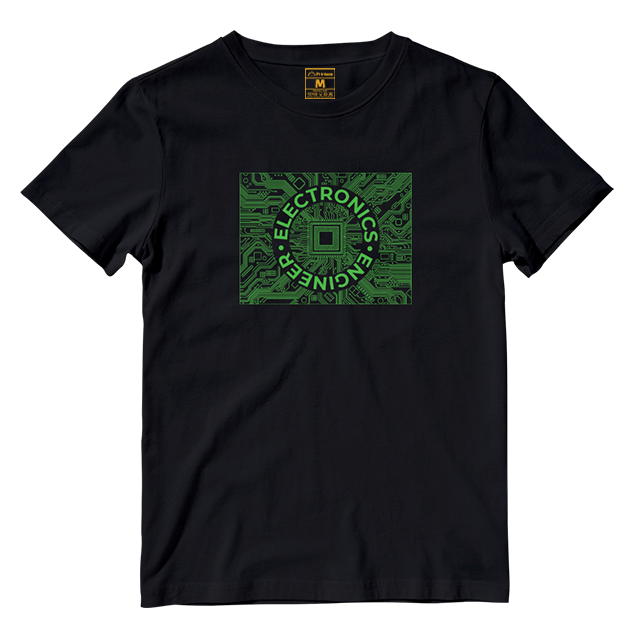 Cotton Shirt: Electronics Engineer Circuit β Printaco