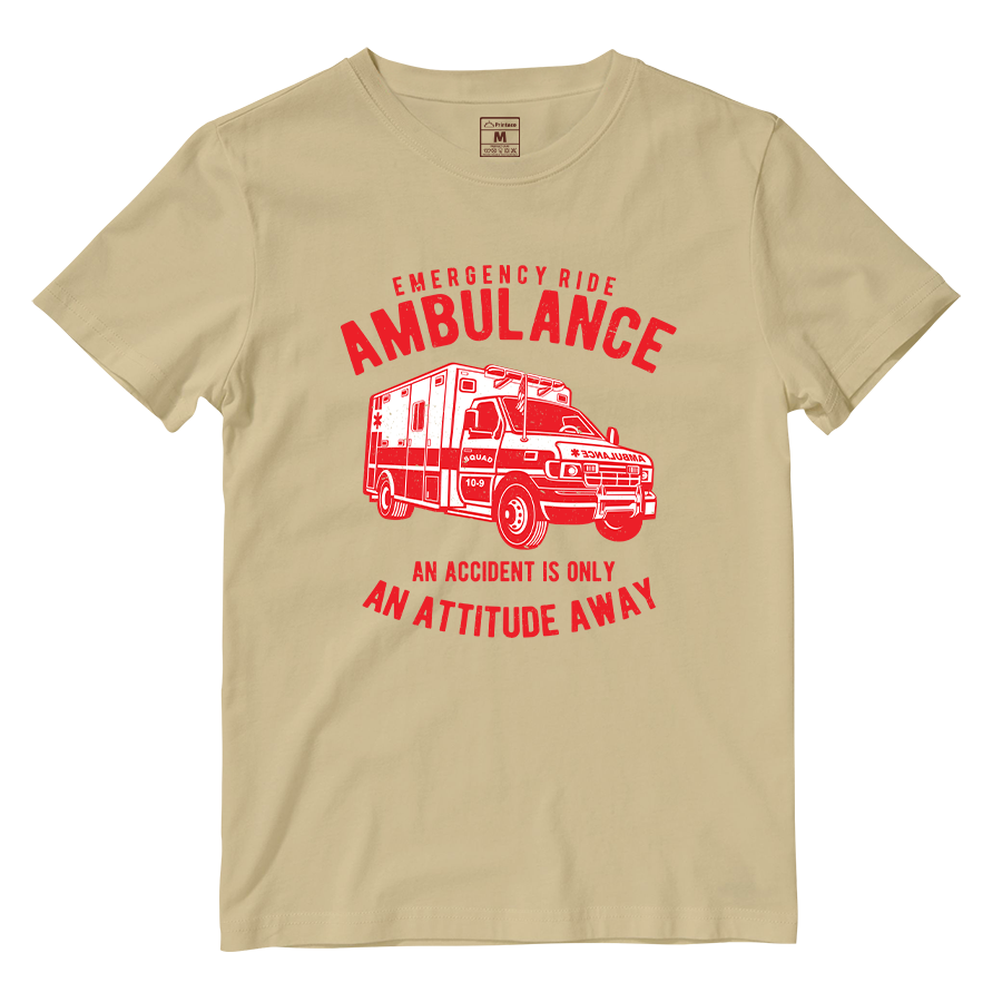 Cotton Shirt: Emergency Ride Ambulance