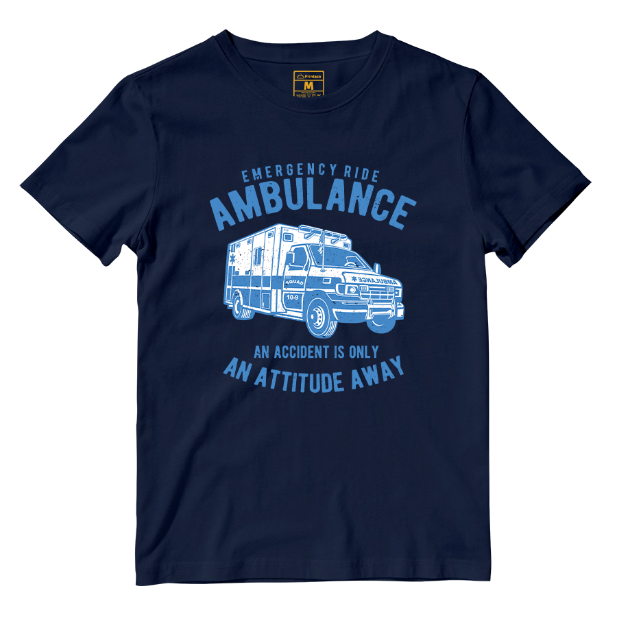 Cotton Shirt: Emergency Ride Ambulance