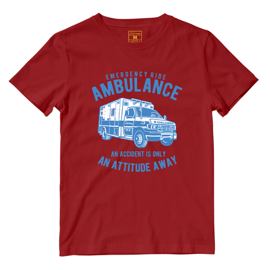 Cotton Shirt: Emergency Ride Ambulance