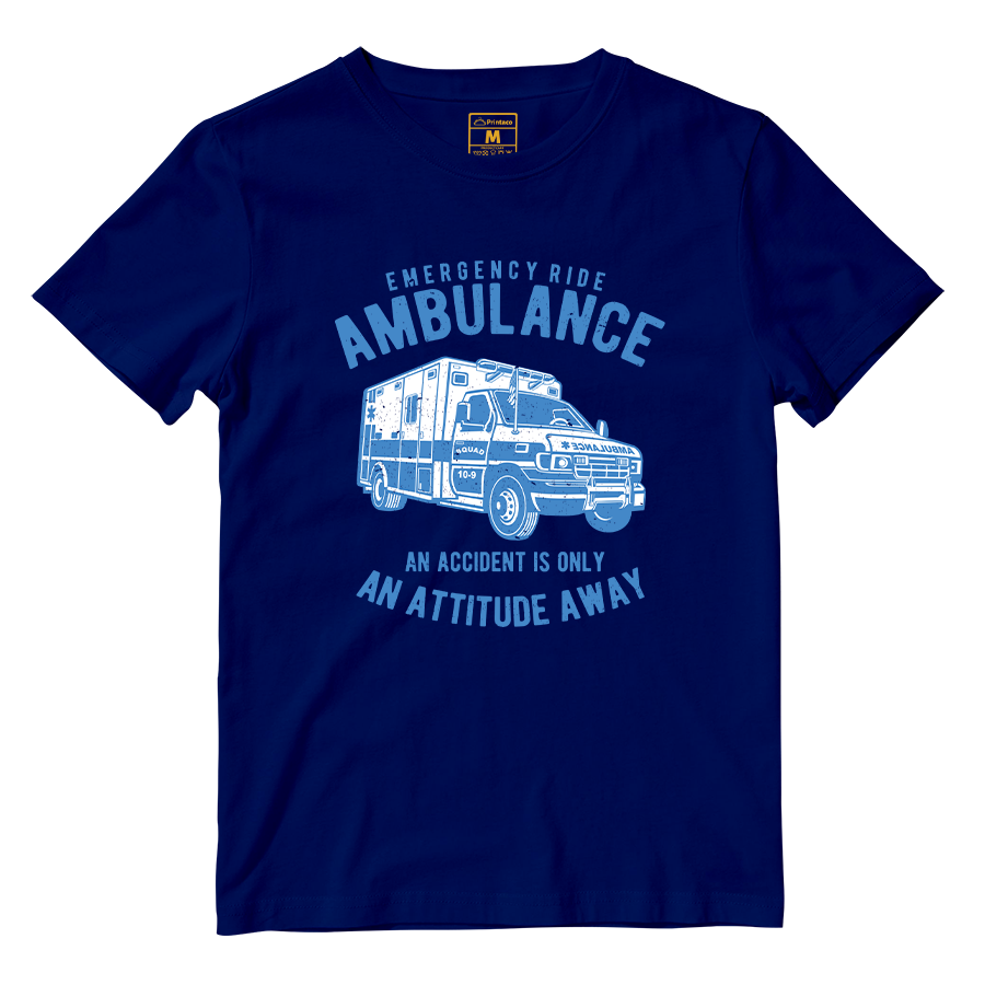 Cotton Shirt: Emergency Ride Ambulance