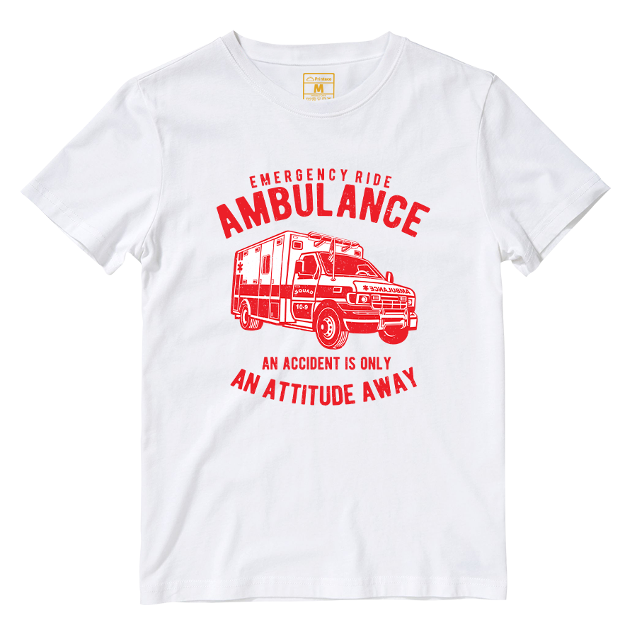 Cotton Shirt: Emergency Ride Ambulance