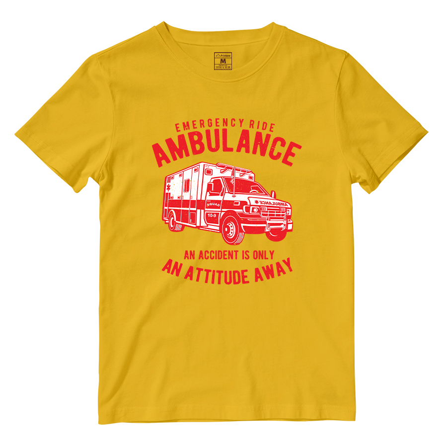 Cotton Shirt: Emergency Ride Ambulance