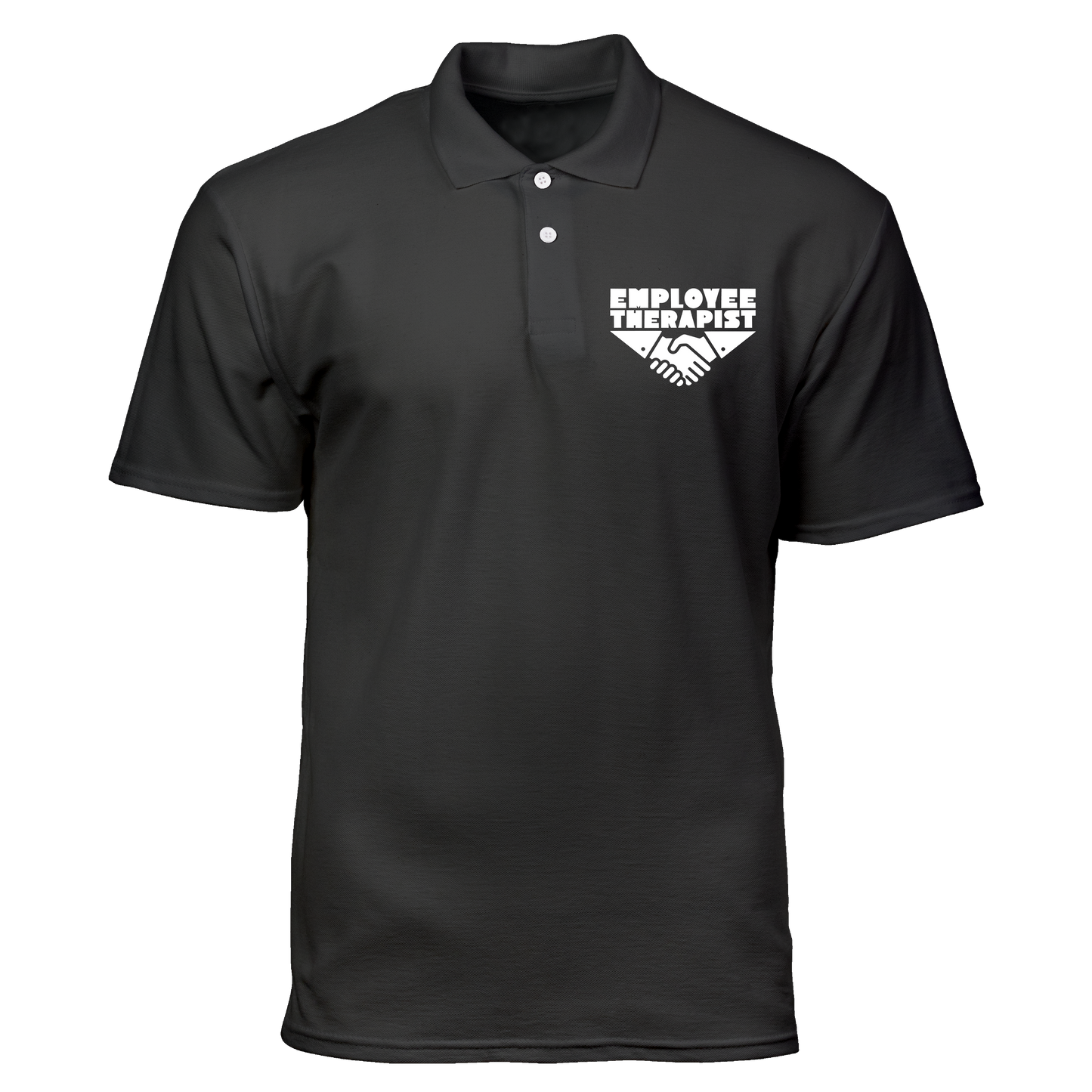 Cotton Polo Shirt: Employee Therapist Pocket