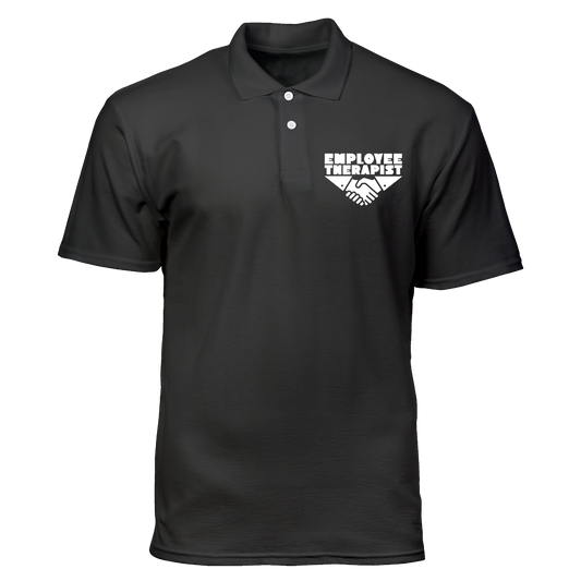 Cotton Polo Shirt: Employee Therapist Pocket