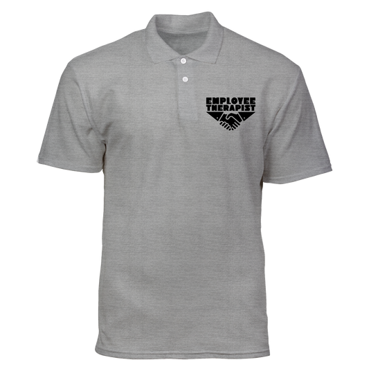 Cotton Polo Shirt: Employee Therapist Pocket