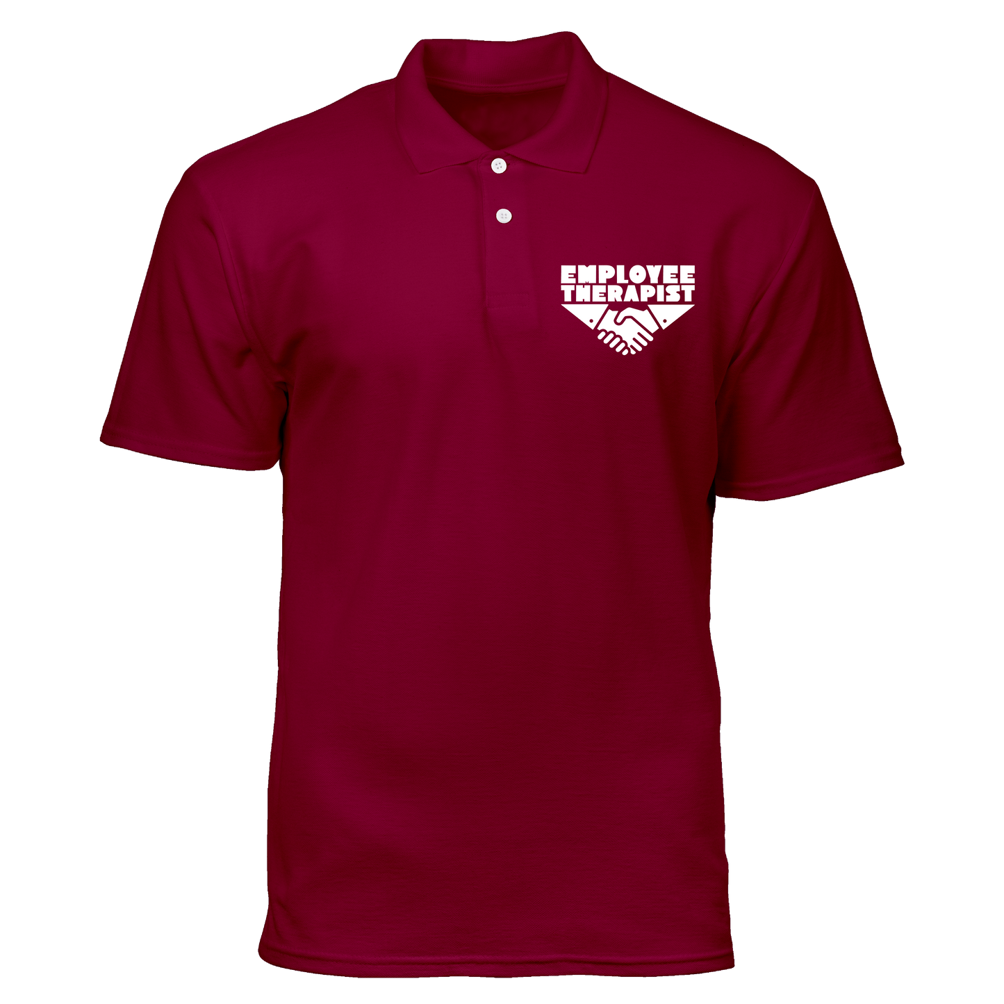 Cotton Polo Shirt: Employee Therapist Pocket