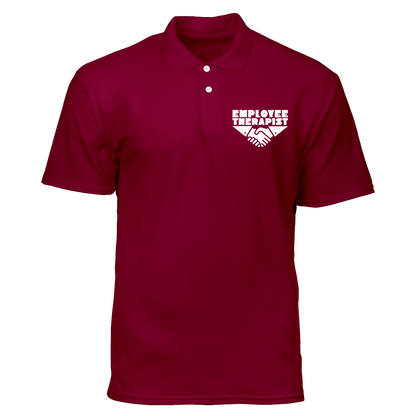 Cotton Polo Shirt: Employee Therapist Pocket