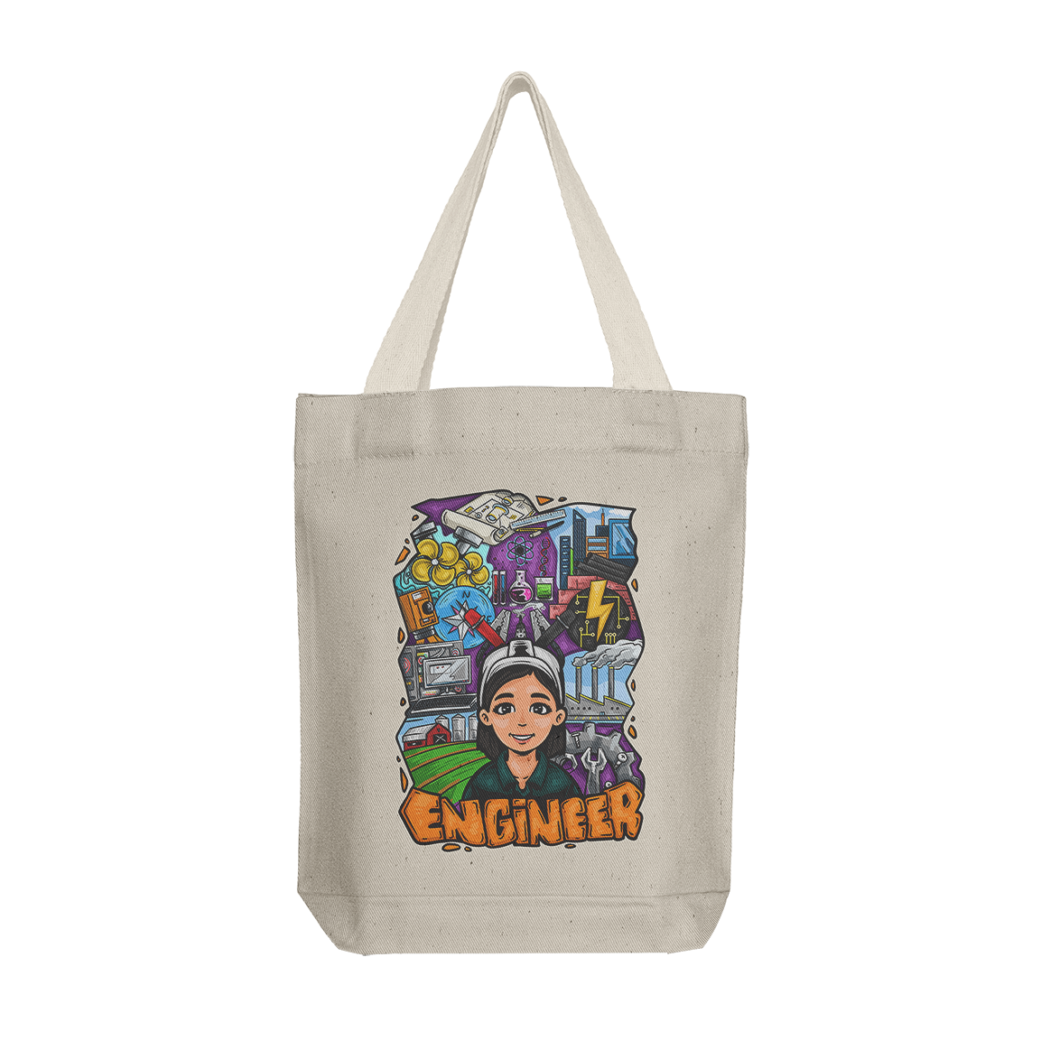 Tote Bag: Engineer Female