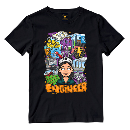 Cotton Shirt: Engineer Female