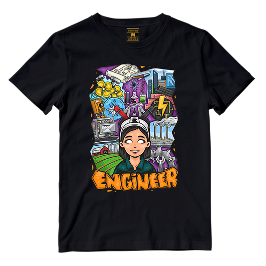 Cotton Shirt: Engineer Female