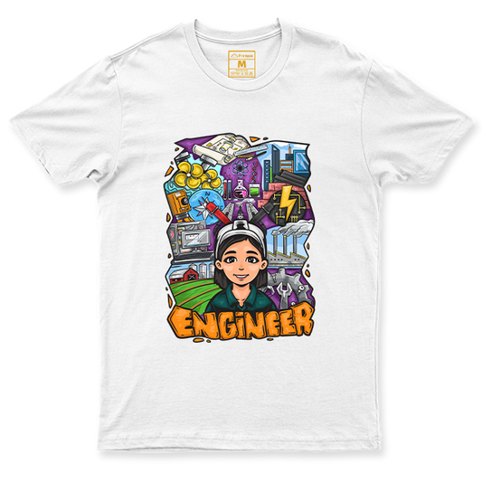 C. Spandex Shirt: Engineer Female