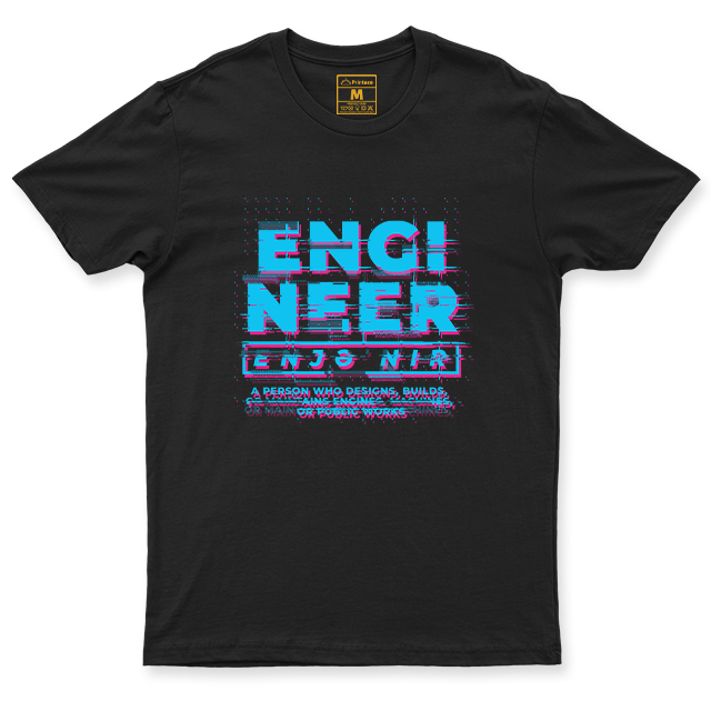 Drifit Shirt: Engineer Glitch