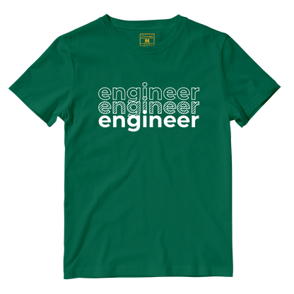 Cotton Shirt: Engineer Layered