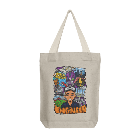 Tote Bag: Engineer Male