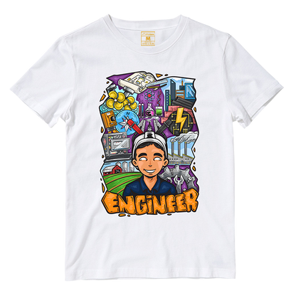 Cotton Shirt: Engineer Male