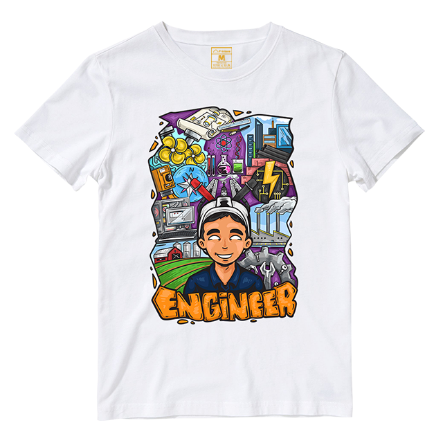 Cotton Shirt: Engineer Male