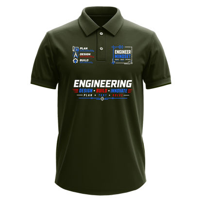 Drifit Polo Shirt: Engineer Mindset