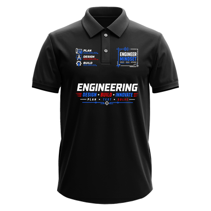 Drifit Polo Shirt: Engineer Mindset