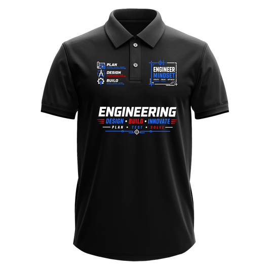 Drifit Polo Shirt: Engineer Mindset