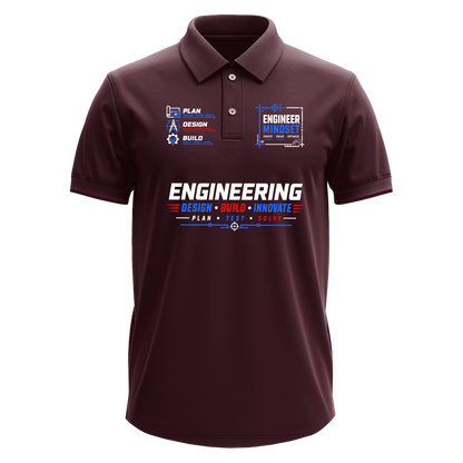 Drifit Polo Shirt: Engineer Mindset