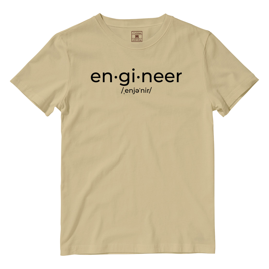 Cotton Shirt: Engineer Pronunciation