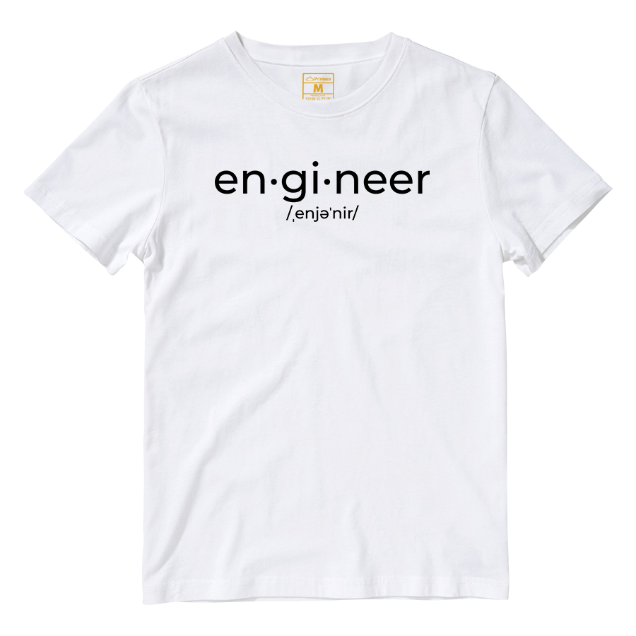 Cotton Shirt: Engineer Pronunciation