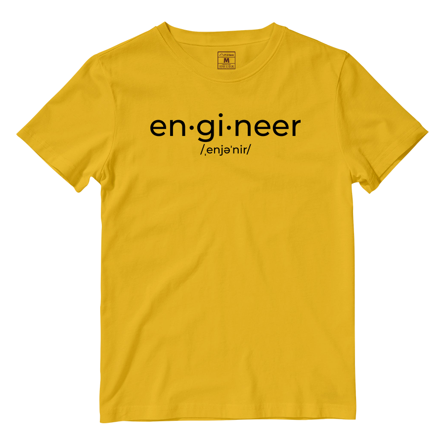 Cotton Shirt: Engineer Pronunciation