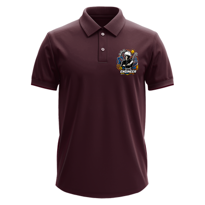 Drifit Polo Shirt: Engineer Silhouette