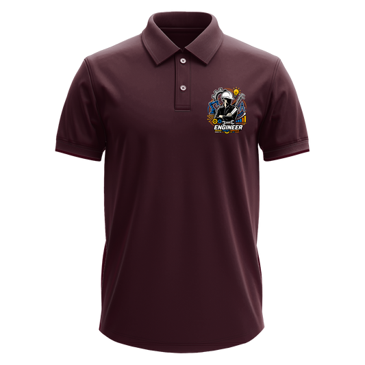 Drifit Polo Shirt: Engineer Silhouette