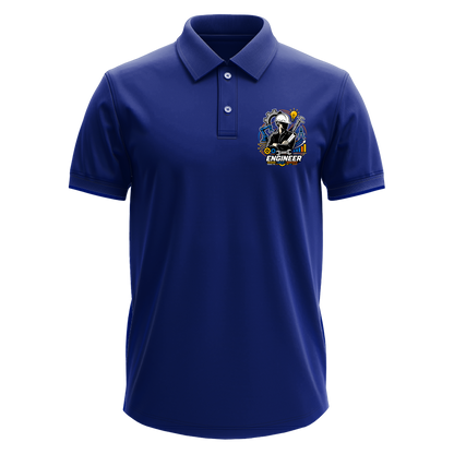 Drifit Polo Shirt: Engineer Silhouette