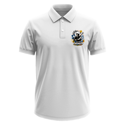 Drifit Polo Shirt: Engineer Silhouette