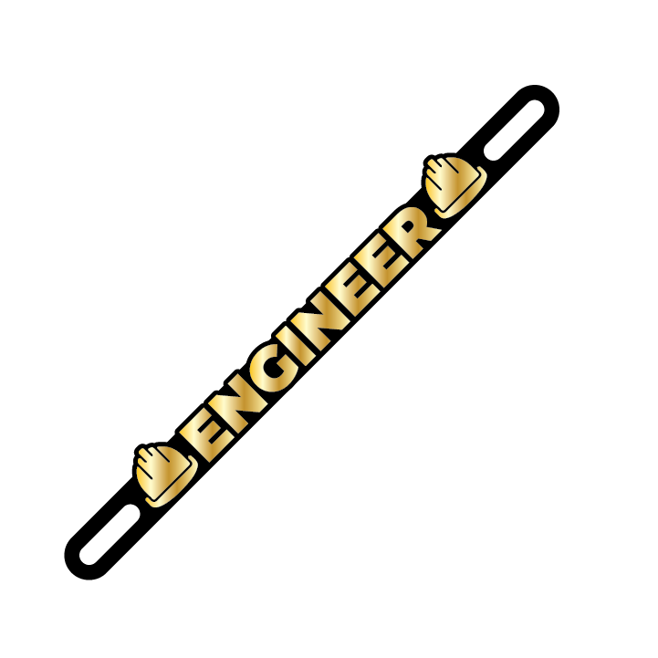 Car Plate Badge: Engineer