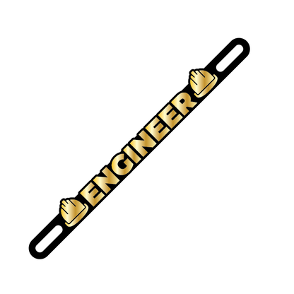 Car Plate Badge: Engineer