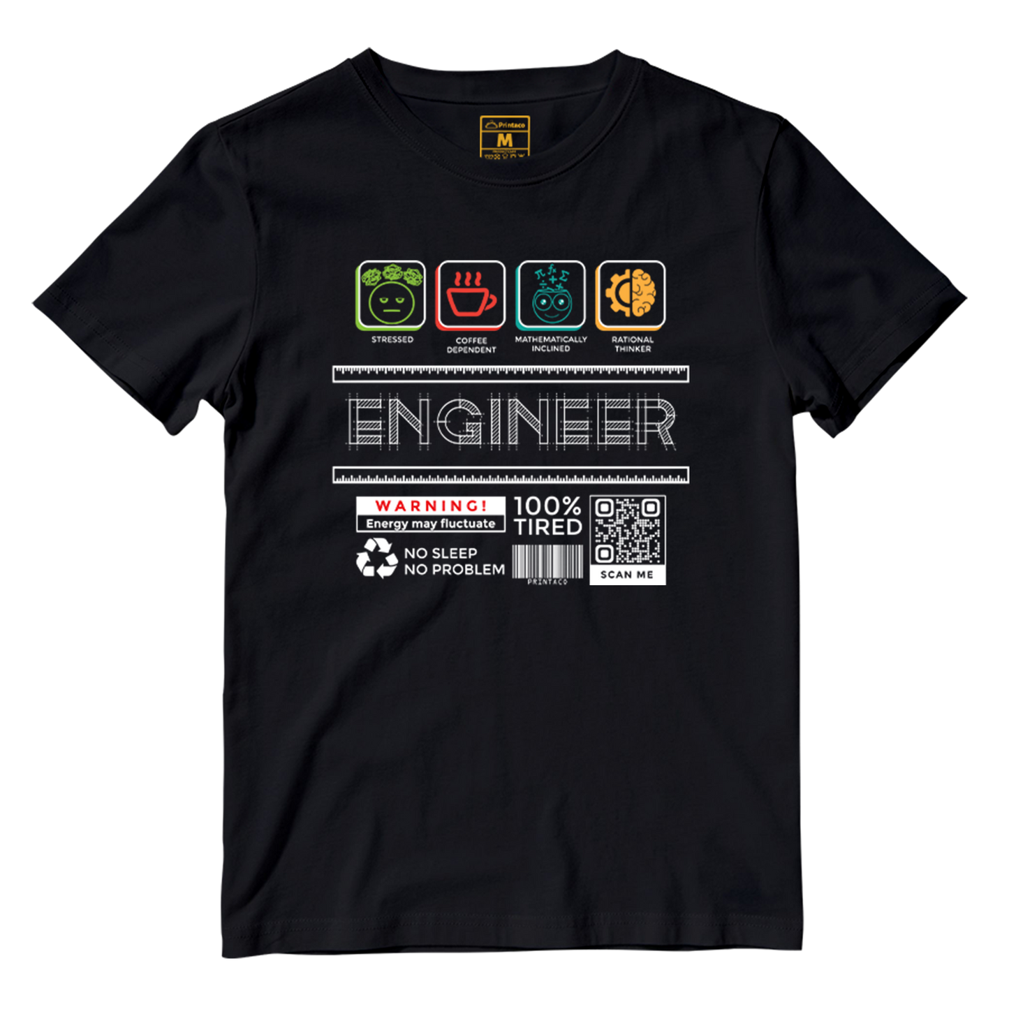 Cotton Shirt: Engineer Label – Printaco