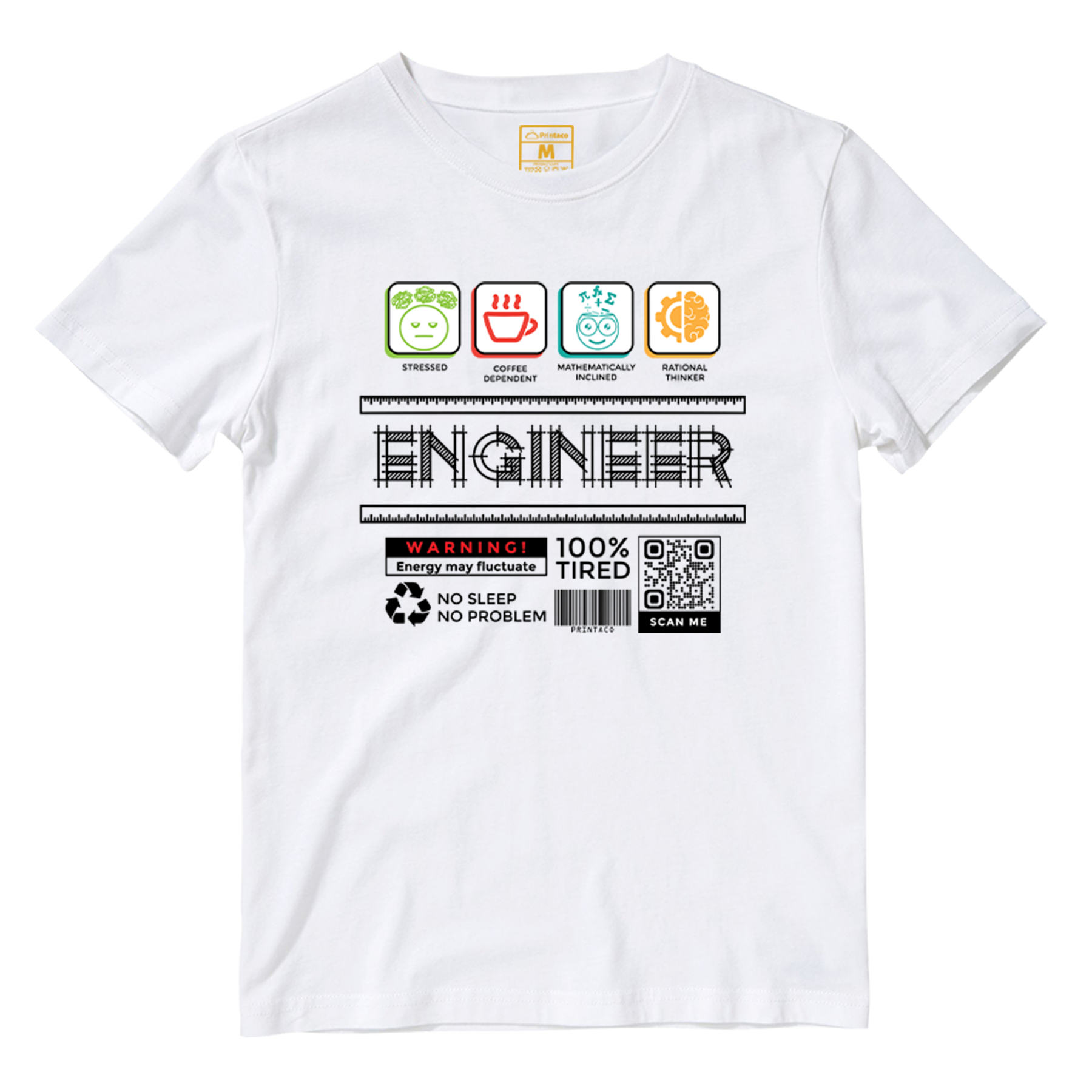 Cotton Shirt: Engineer Label – Printaco
