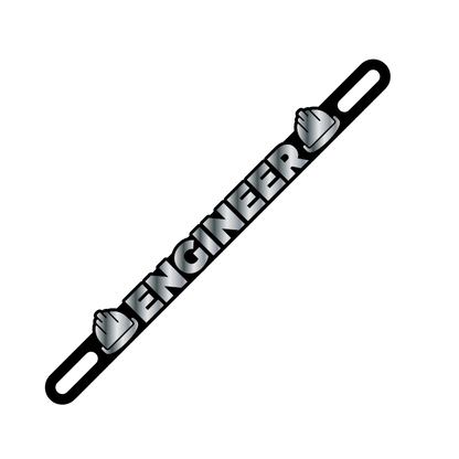 Car Plate Badge: Engineer